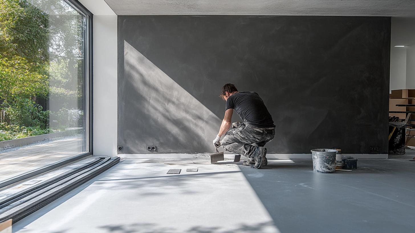 Deinceps Een mooie en duurzame afwerking begint bij perfect geëgaliseerde muren.